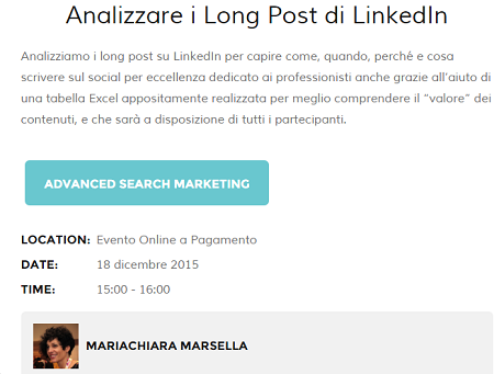 settimana formazione 2015